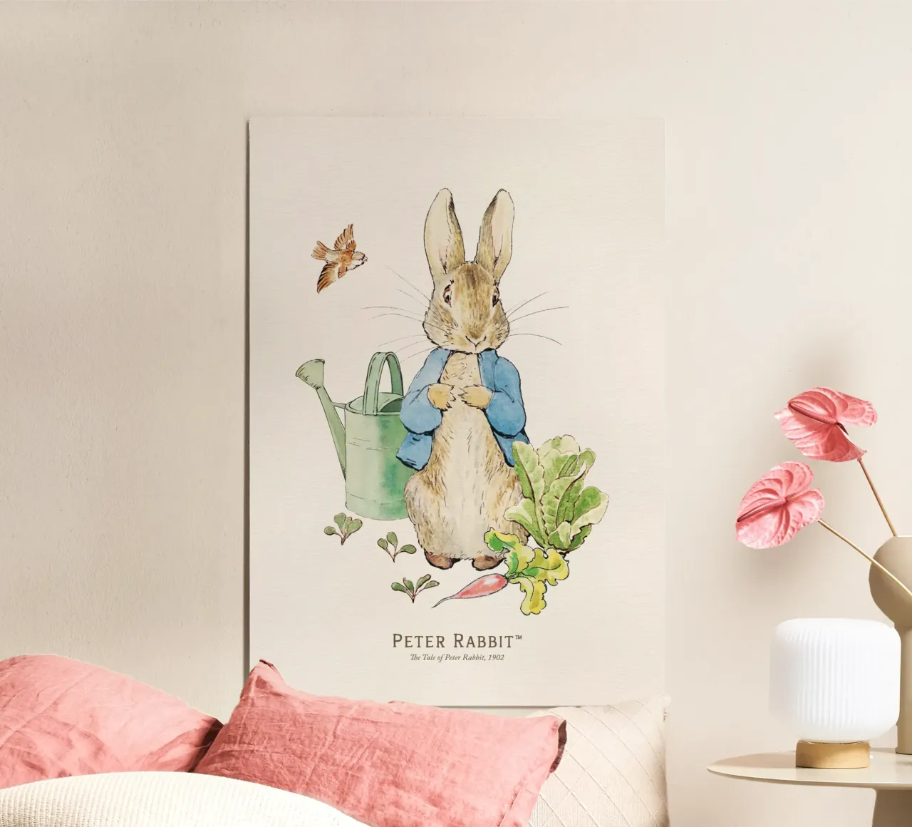 Famiglia Peter Rabbit poster con telaio in alluminio da muench benjamin