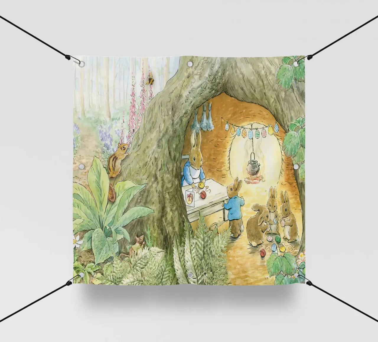 Famiglia Peter Rabbit telo in pvc da muench benjamin