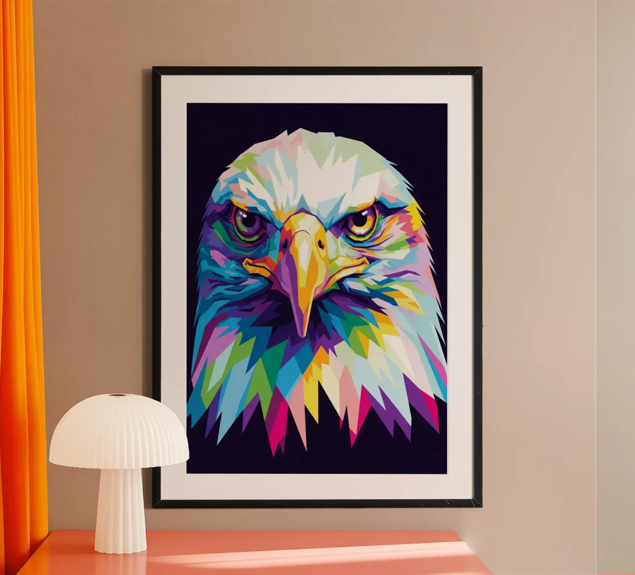 Aigle coloré (2) poster de Wild Life studio