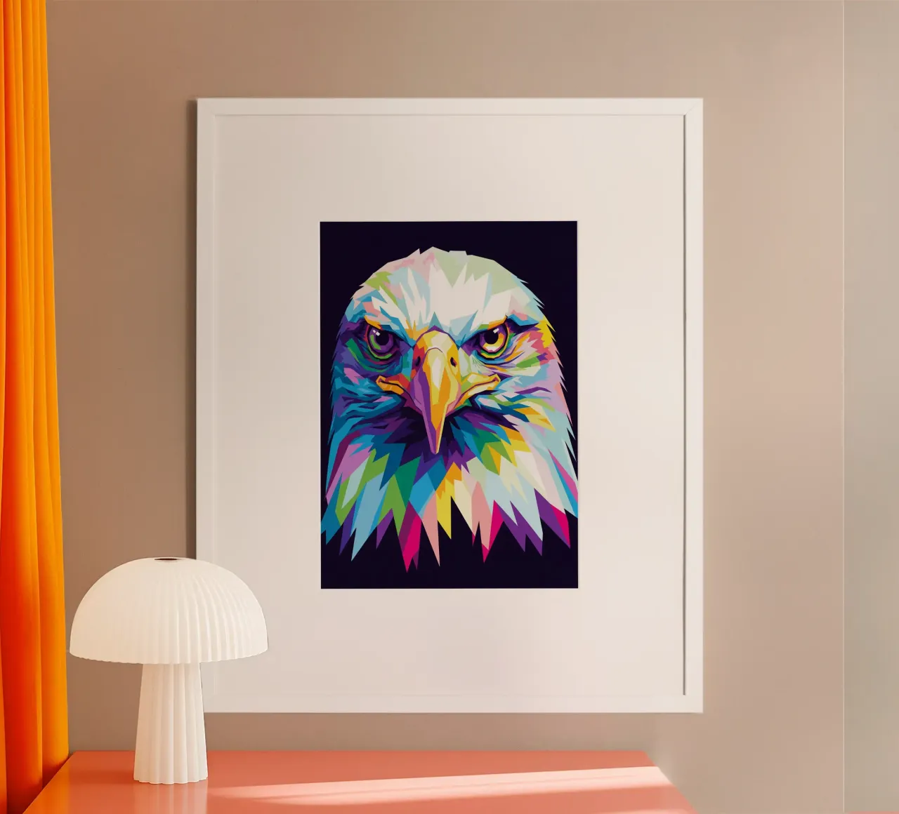 Aigle coloré (2) poster de Wild Life studio