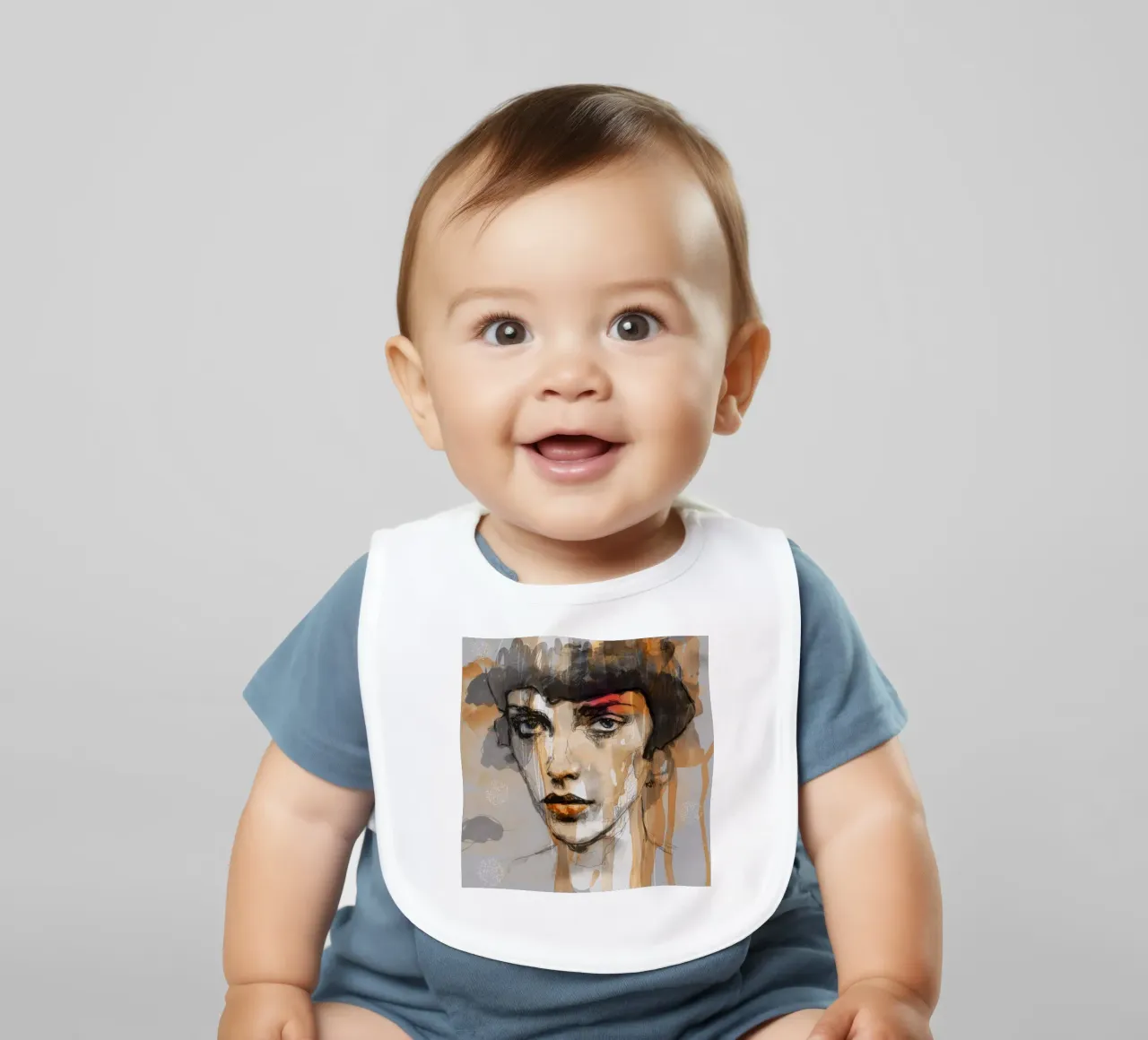 away Babylätzchen von Giulio Iurissevich