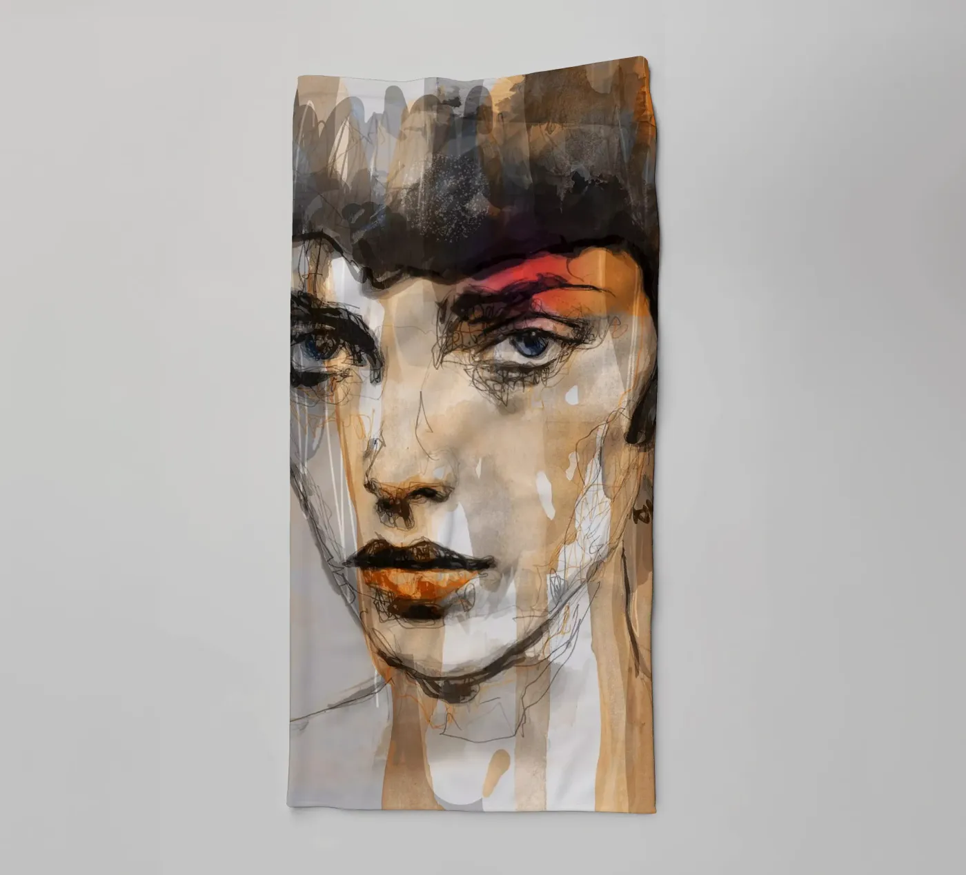 away towel by Giulio Iurissevich