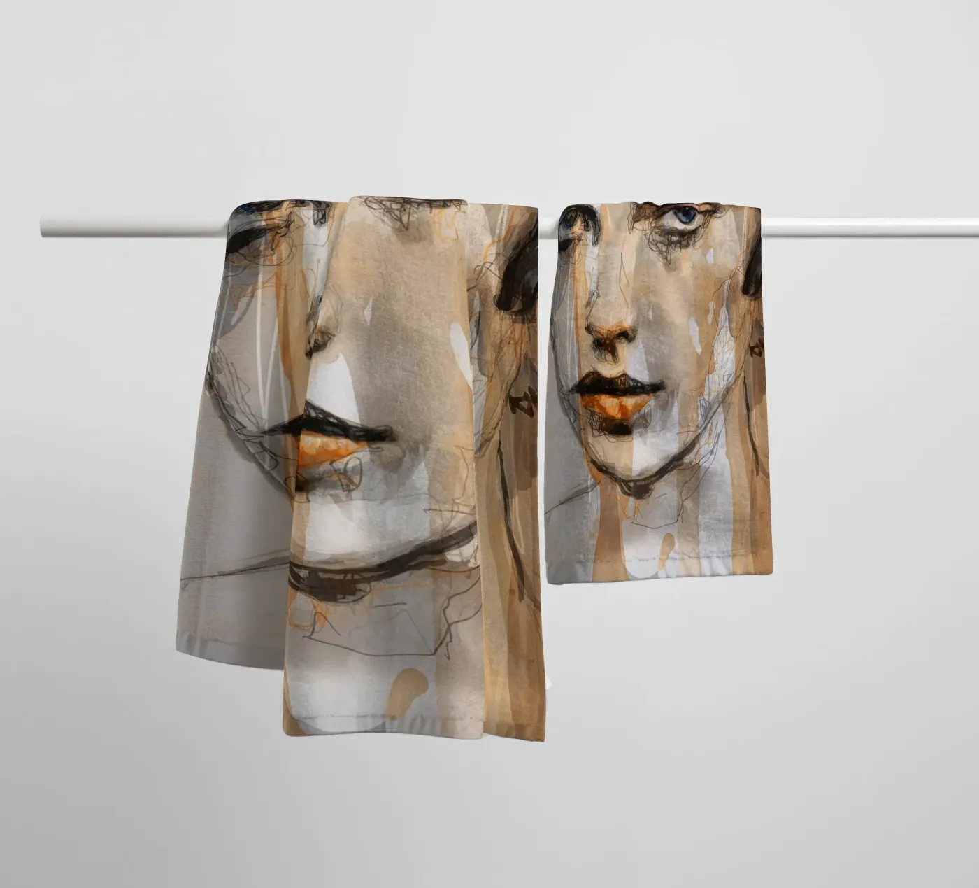 away towel by Giulio Iurissevich