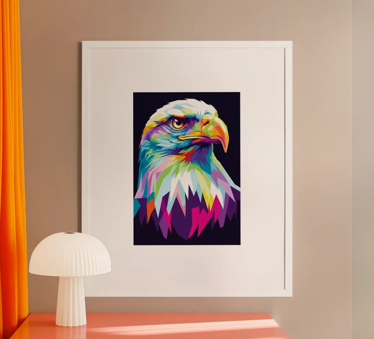 Aigle coloré (3) poster de Wild Life studio