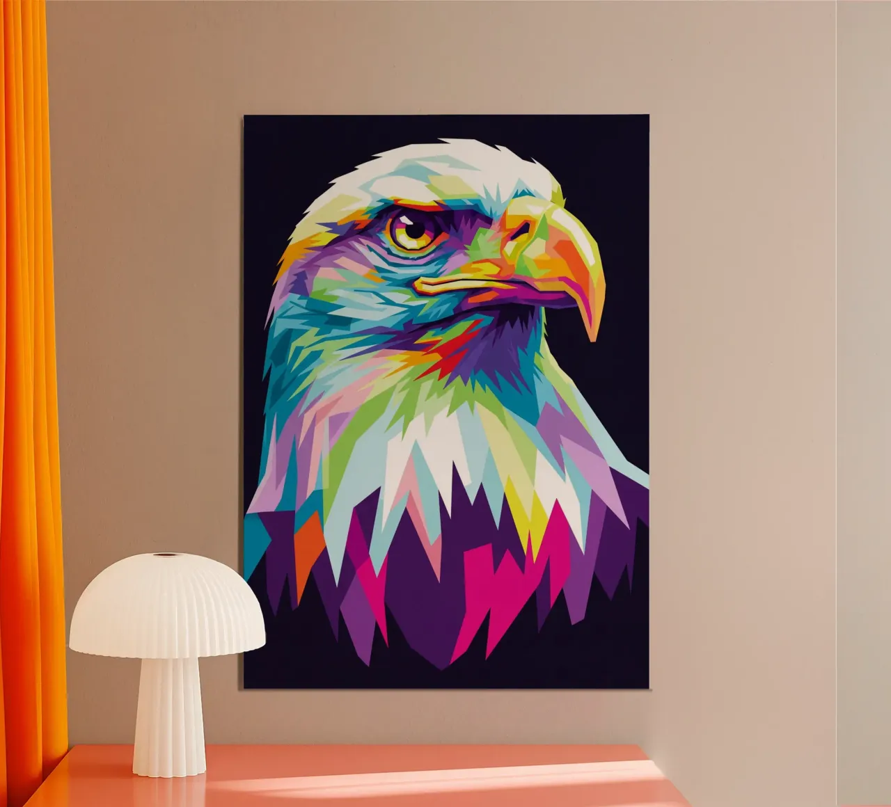 Aigle coloré (3) poster de Wild Life studio