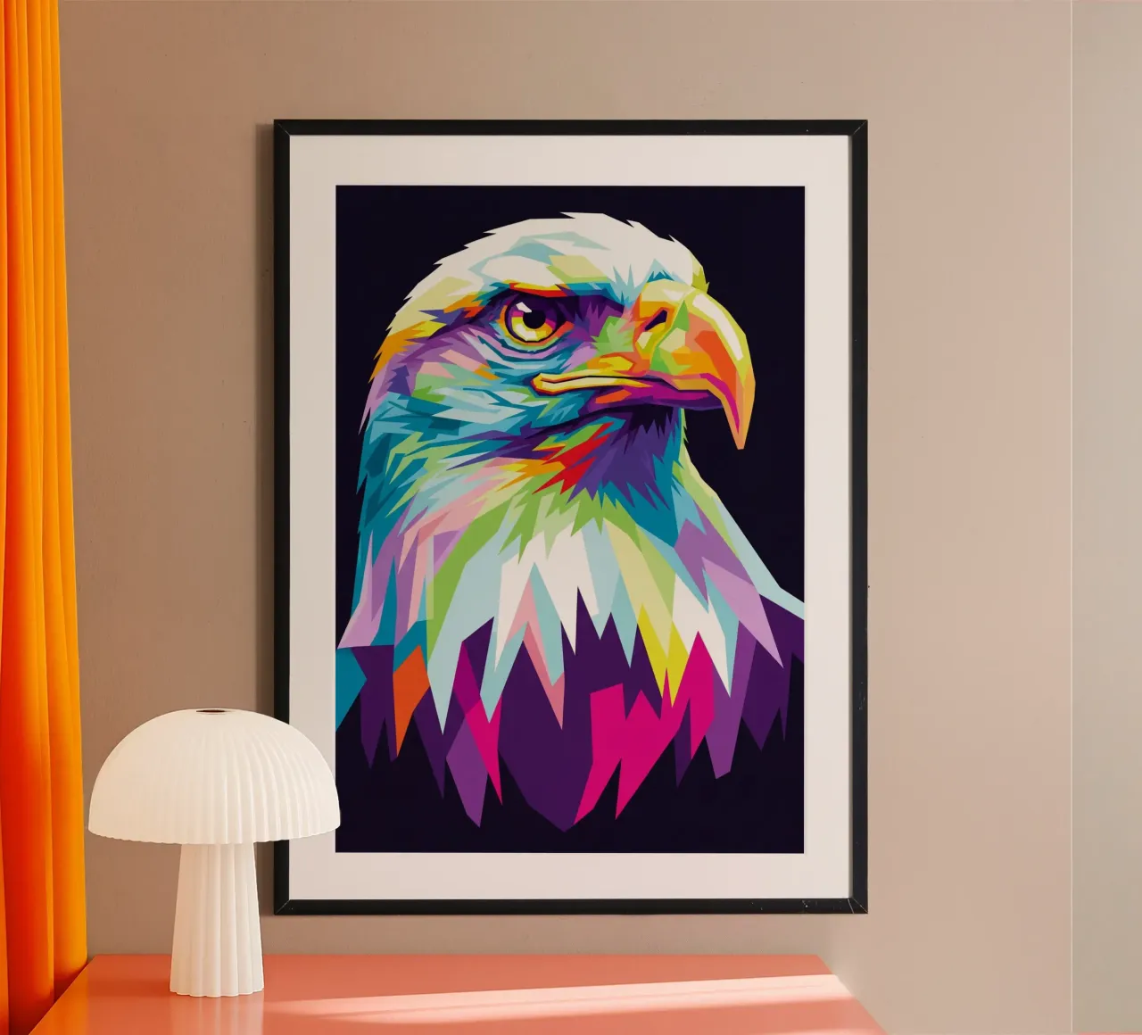 Aigle coloré (3) poster de Wild Life studio