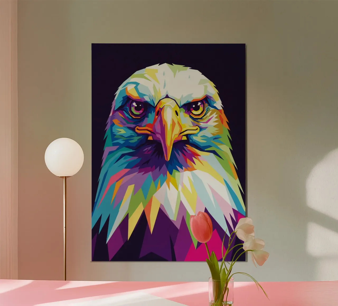 Aigle coloré (4) poster de Wild Life studio