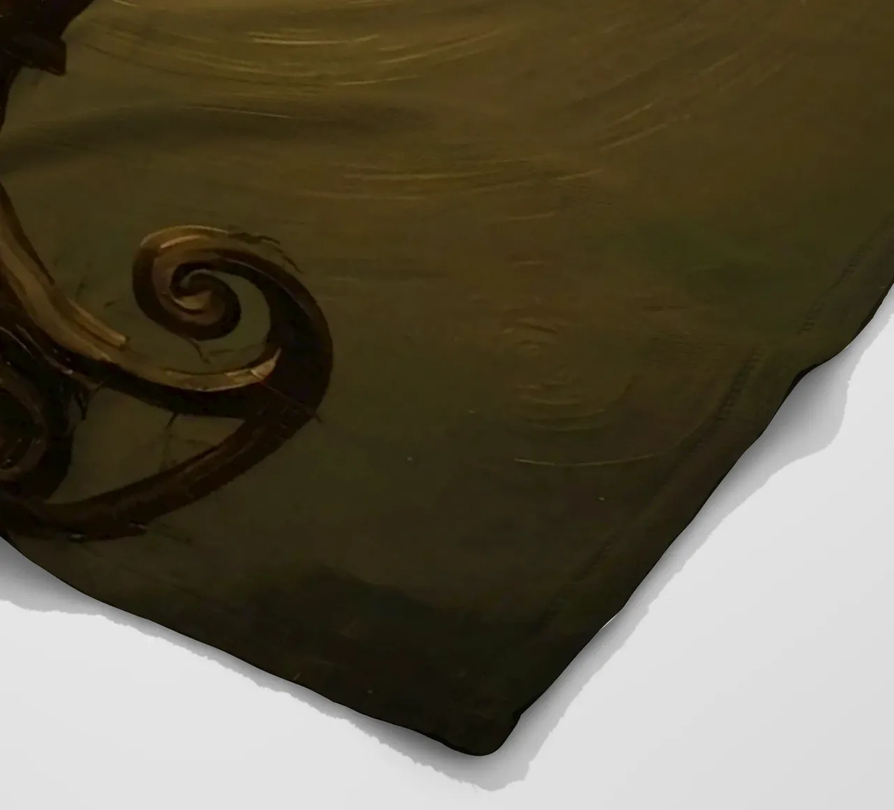 Lampadina illuminata su supporto in metallo coperta in pile da DesignDoodle
