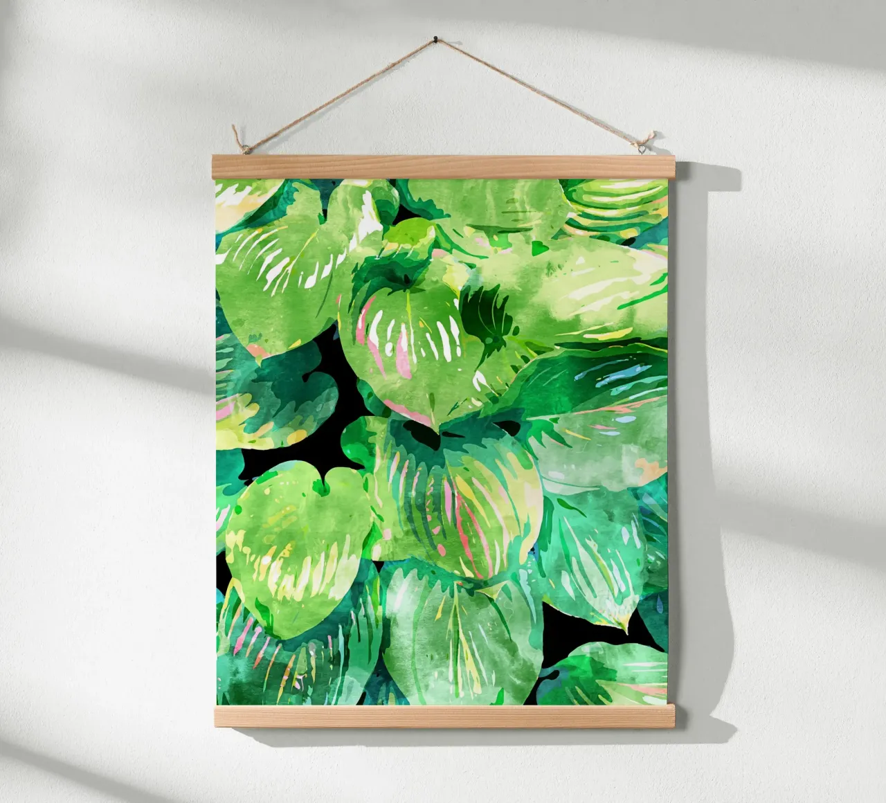 I colori della giungla poster con telaio in alluminio da 83oranges