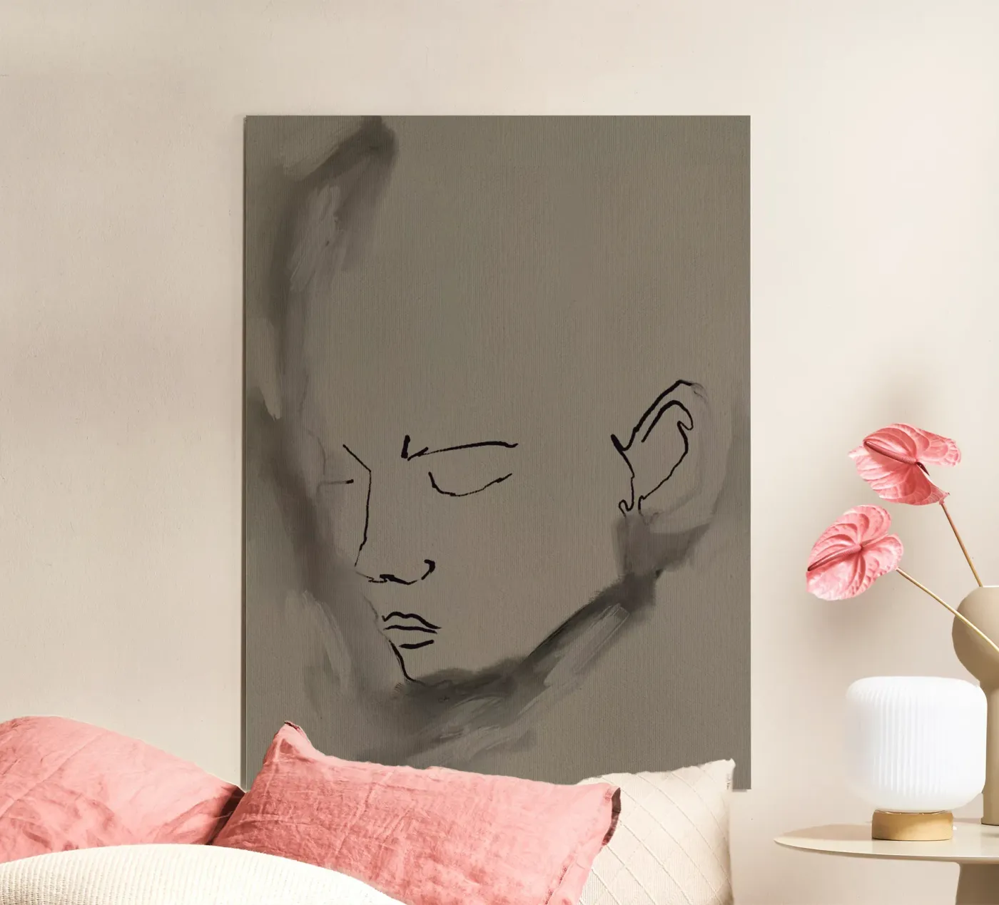 Restless 1 Poster von Shatha Al Dafai