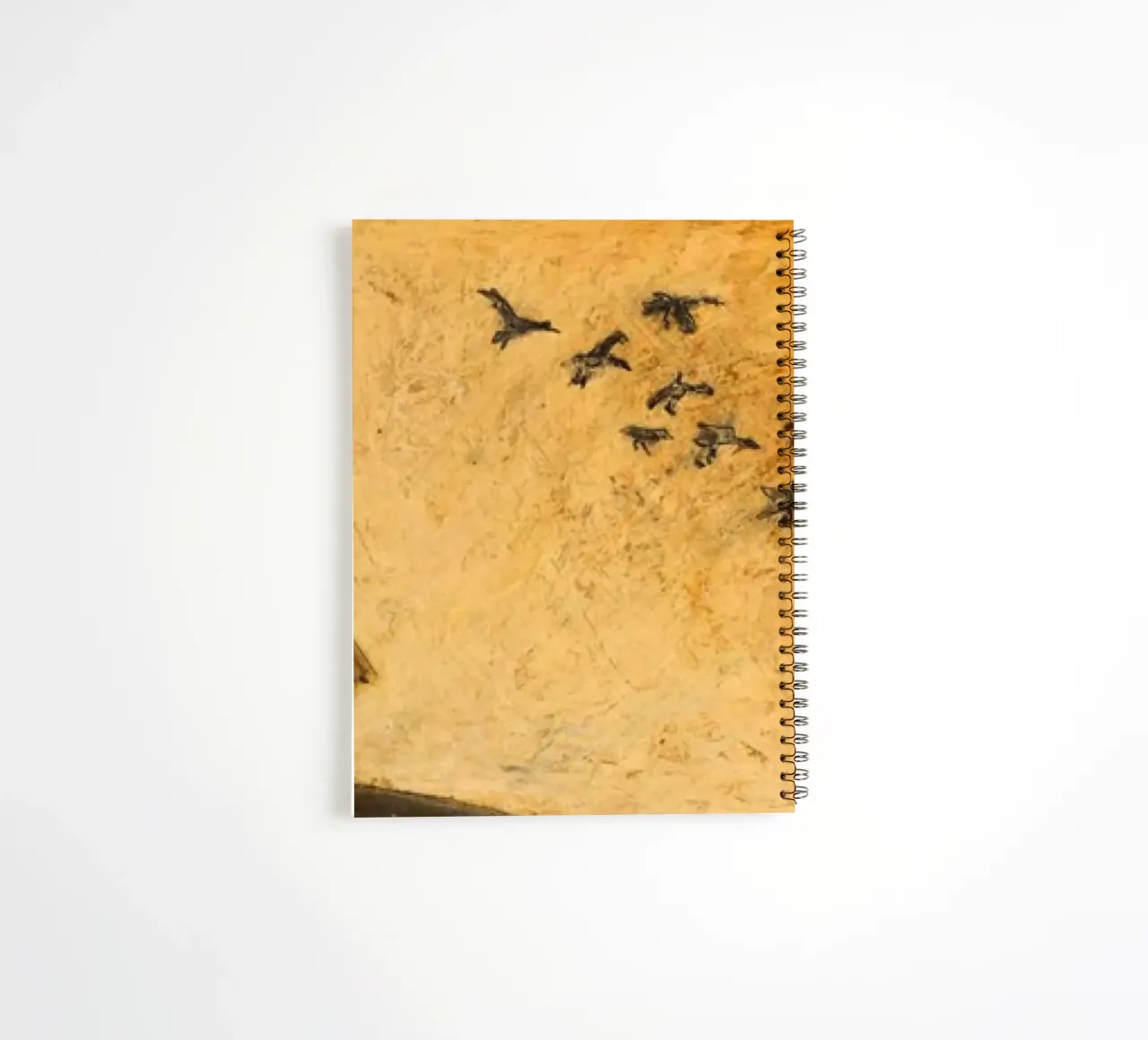 Wishing on a Duck by Sam Toft spiral notebook by Patrick Mitchell