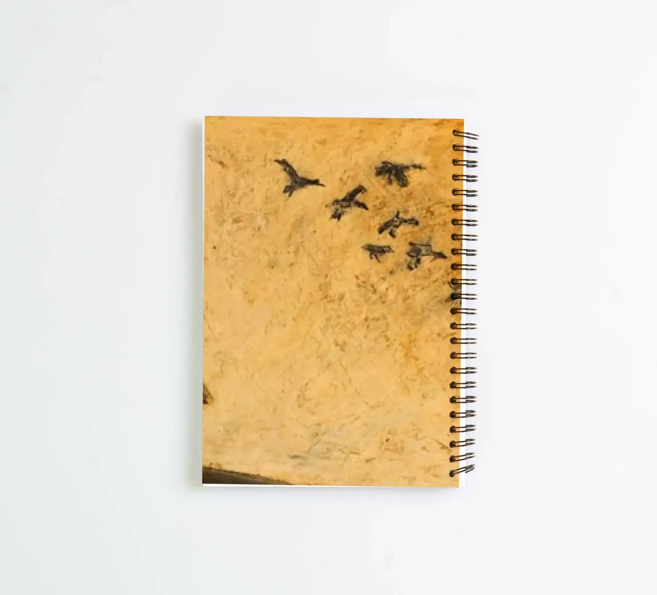 Wishing on a Duck by Sam Toft spiral notebook by Patrick Mitchell