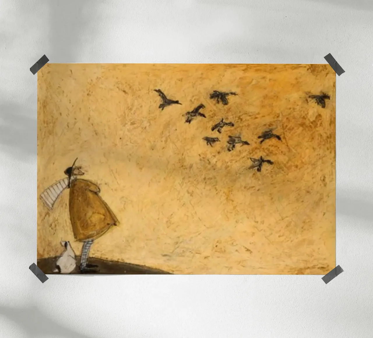 Wishing on a Duck di Sam Toft poster da Patrick Mitchell