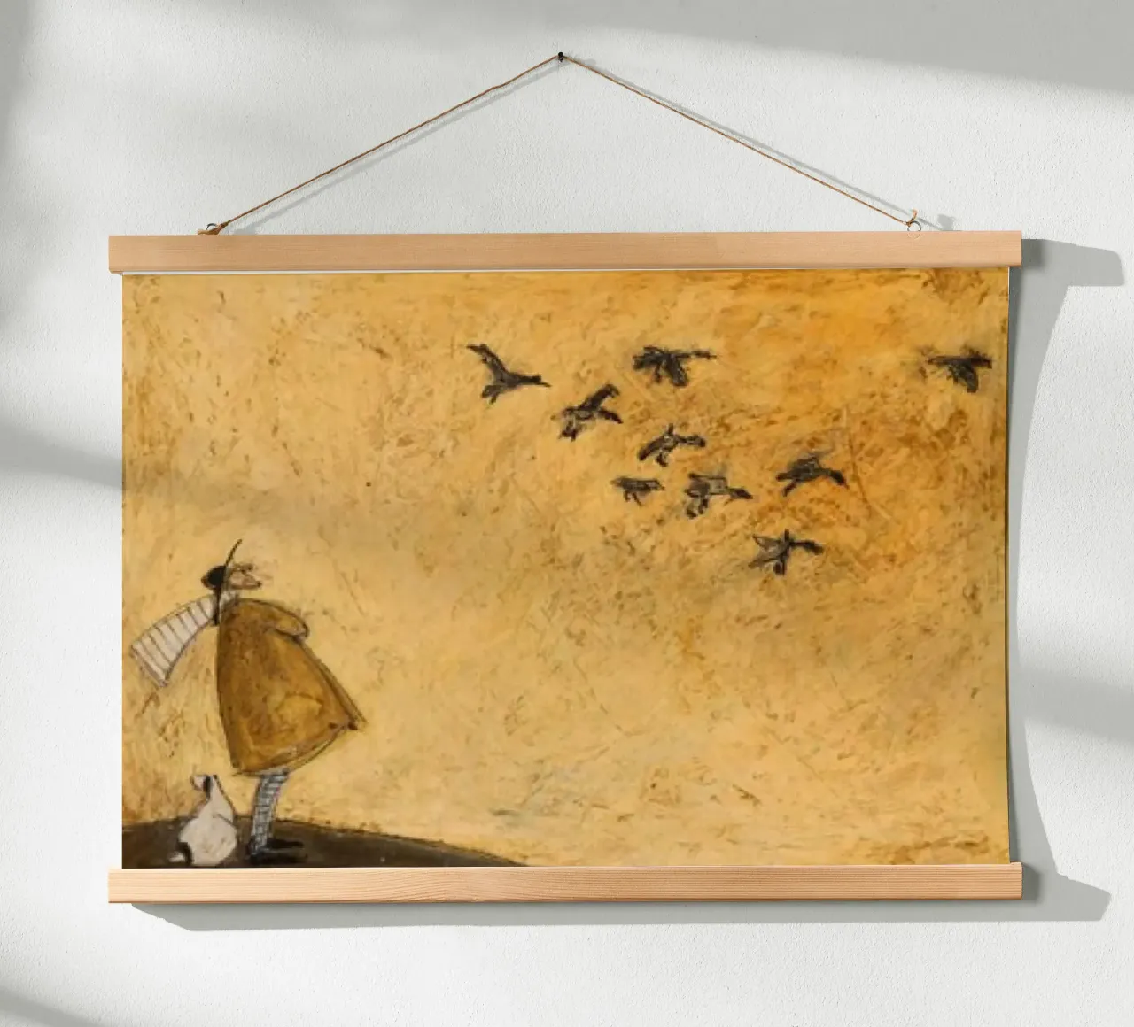 Wishing on a Duck di Sam Toft poster da Patrick Mitchell
