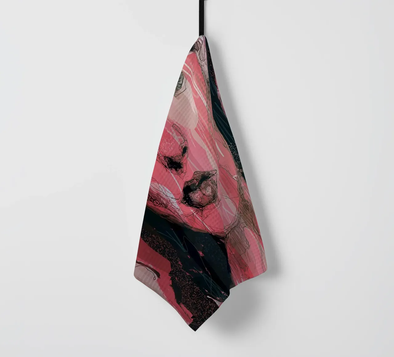 crystal castle tea towel by Giulio Iurissevich