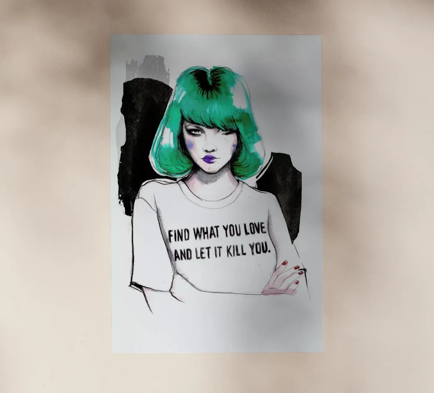 Bukowski pellicola backlit da Ina Stanimirova