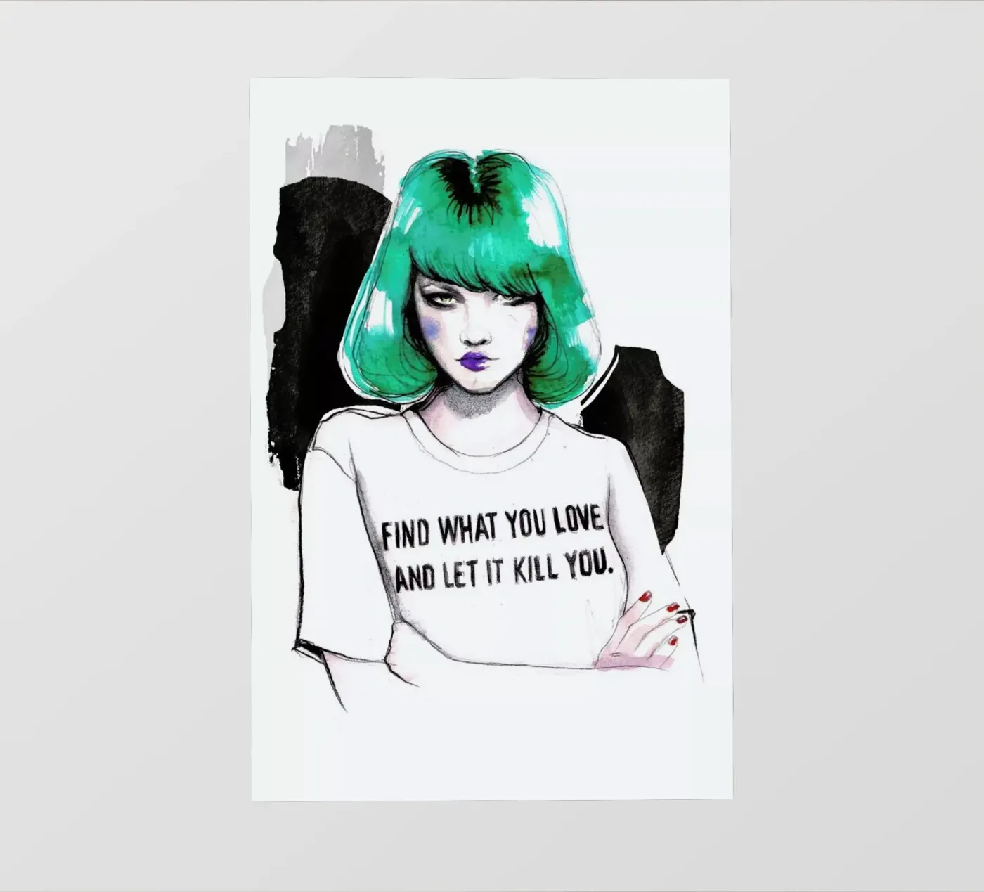 Bukowski pellicola backlit da Ina Stanimirova