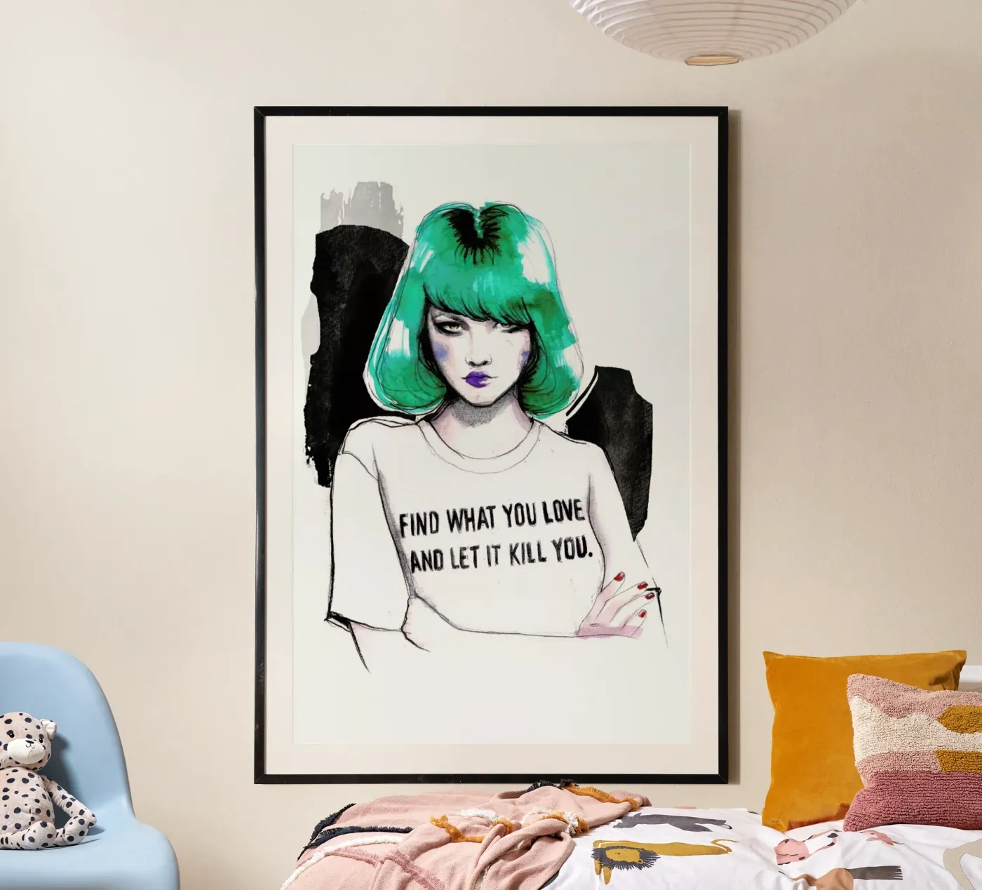 Bukowski poster van Ina Stanimirova