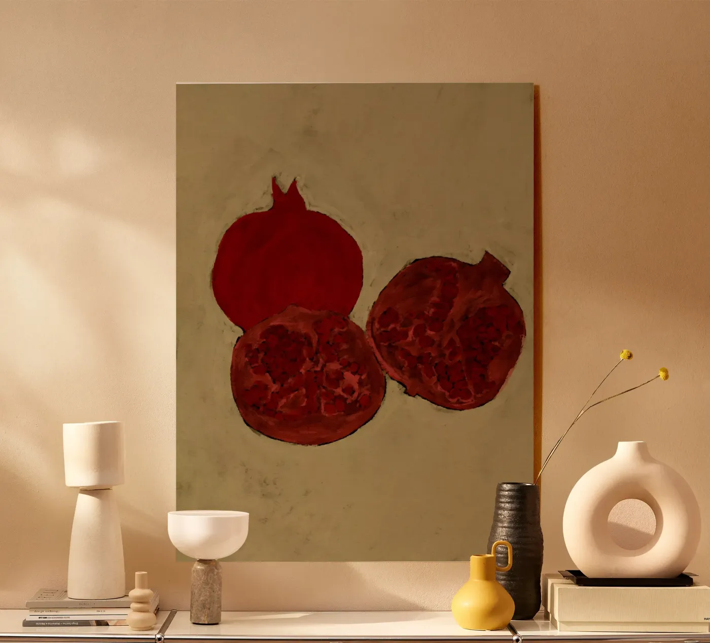 Winter Fruit plexiglas de Shatha Al Dafai