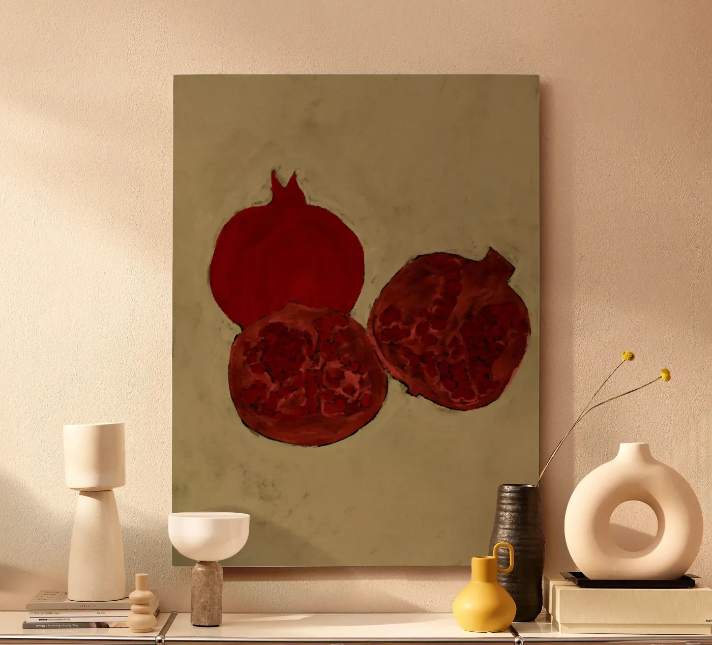Winter Fruit forex plate by Shatha Al Dafai