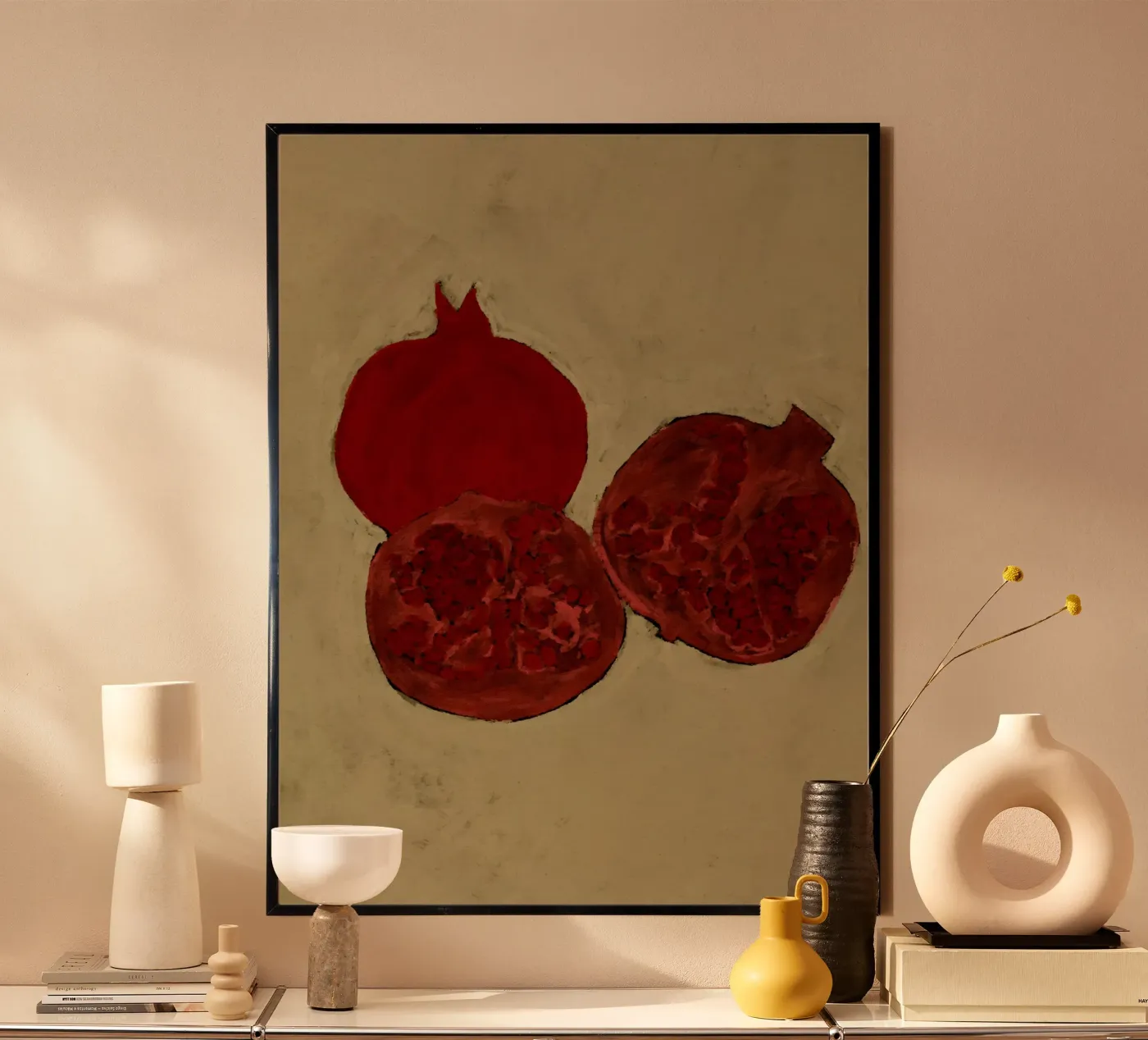 Winter Fruit poster van Shatha Al Dafai