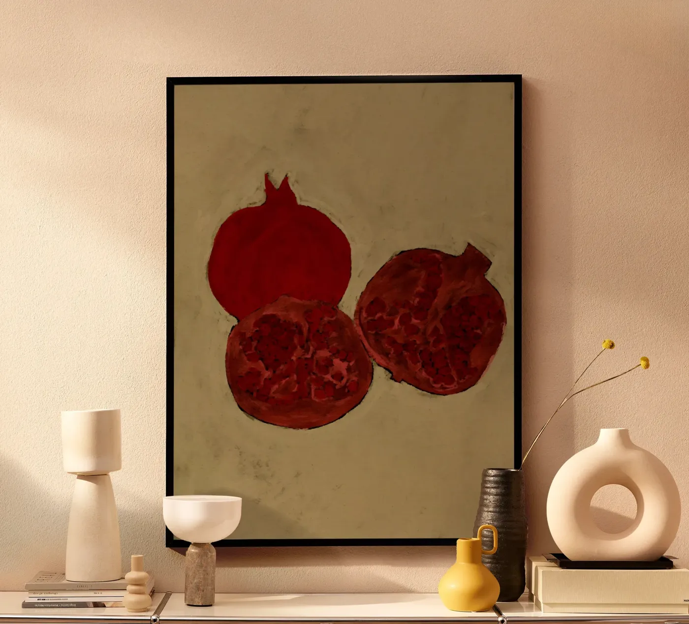 Winter Fruit poster by Shatha Al Dafai