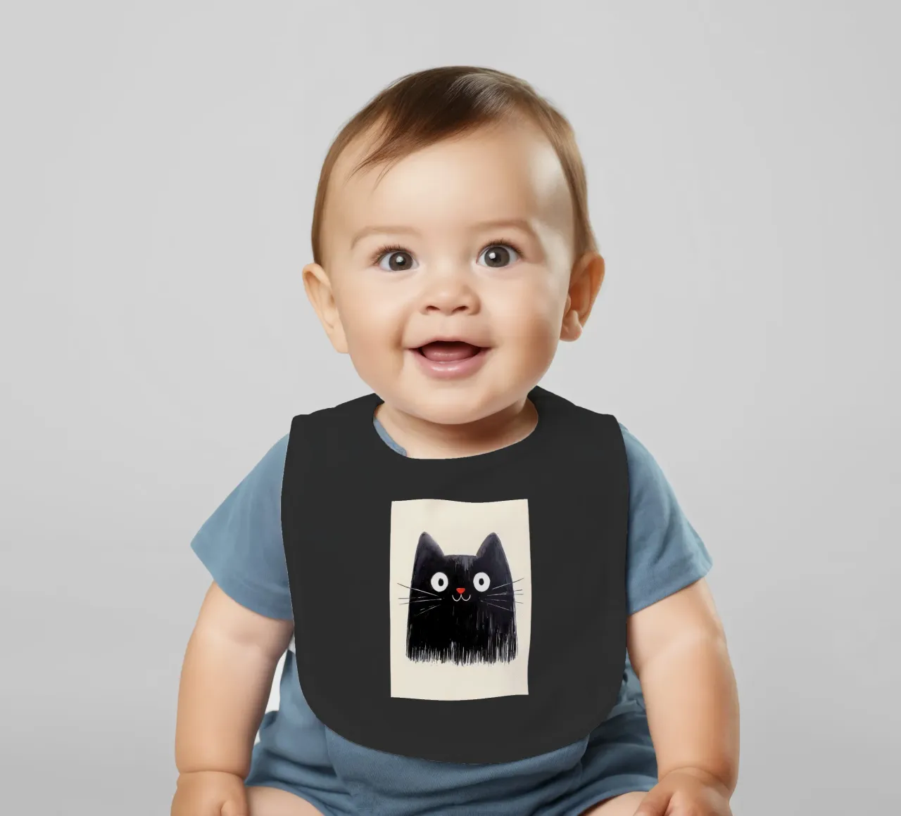 Fluffy bavaglino da KidzStudio