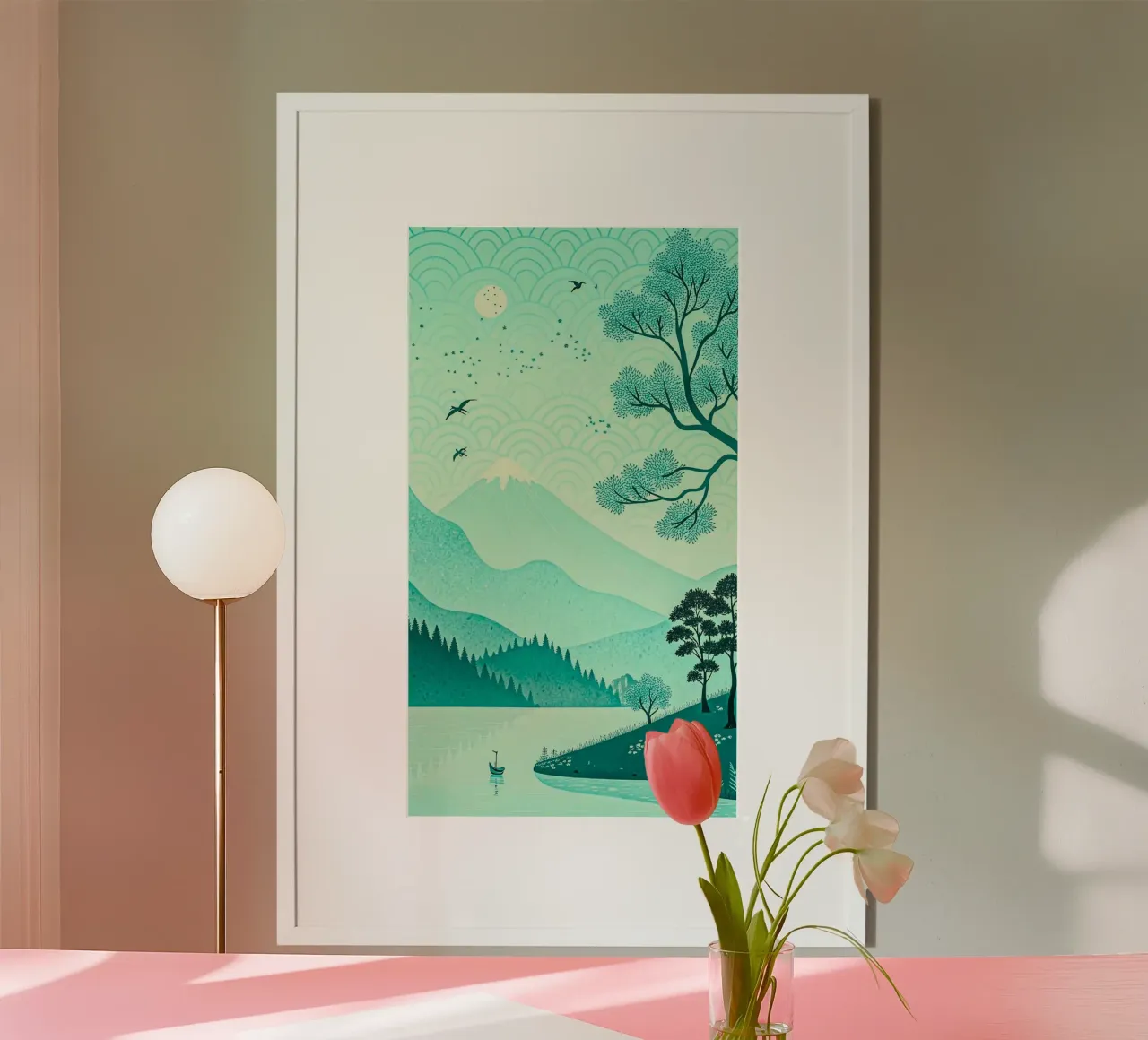 grass hillside poster da Histrol