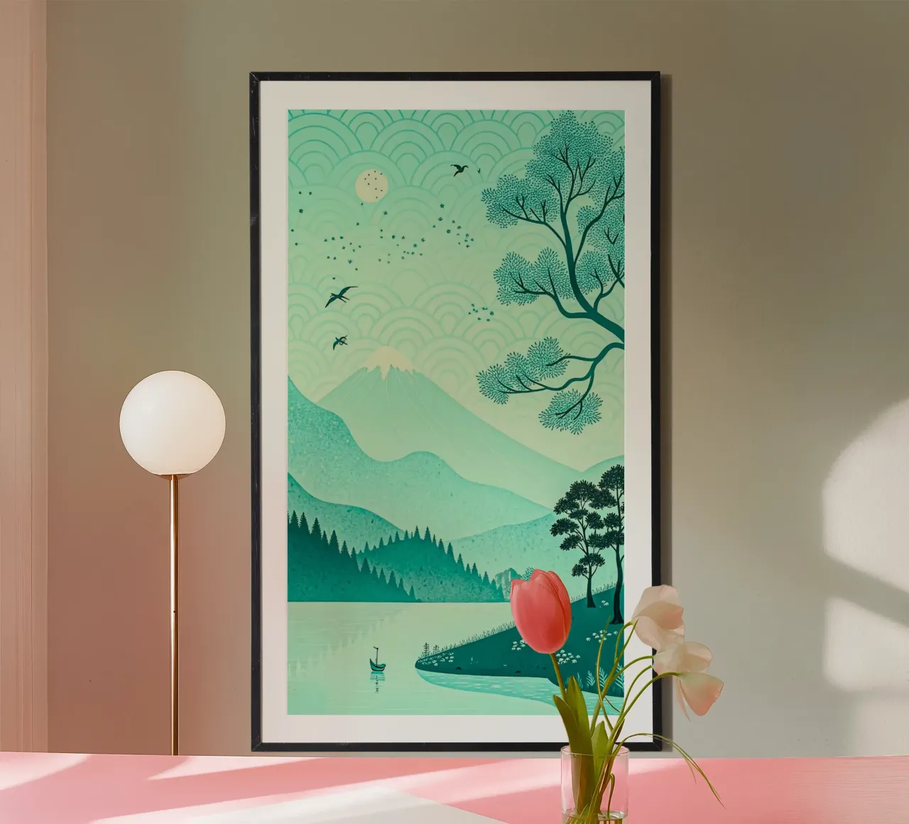 grass hillside poster da Histrol