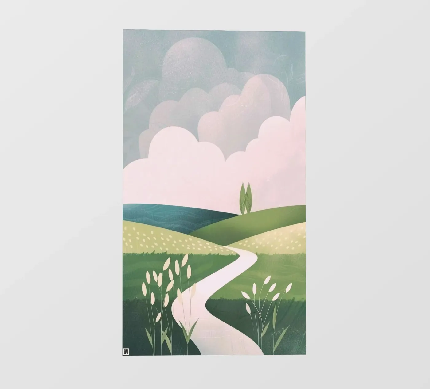 tranquility vegetation pellicola backlit da Histrol