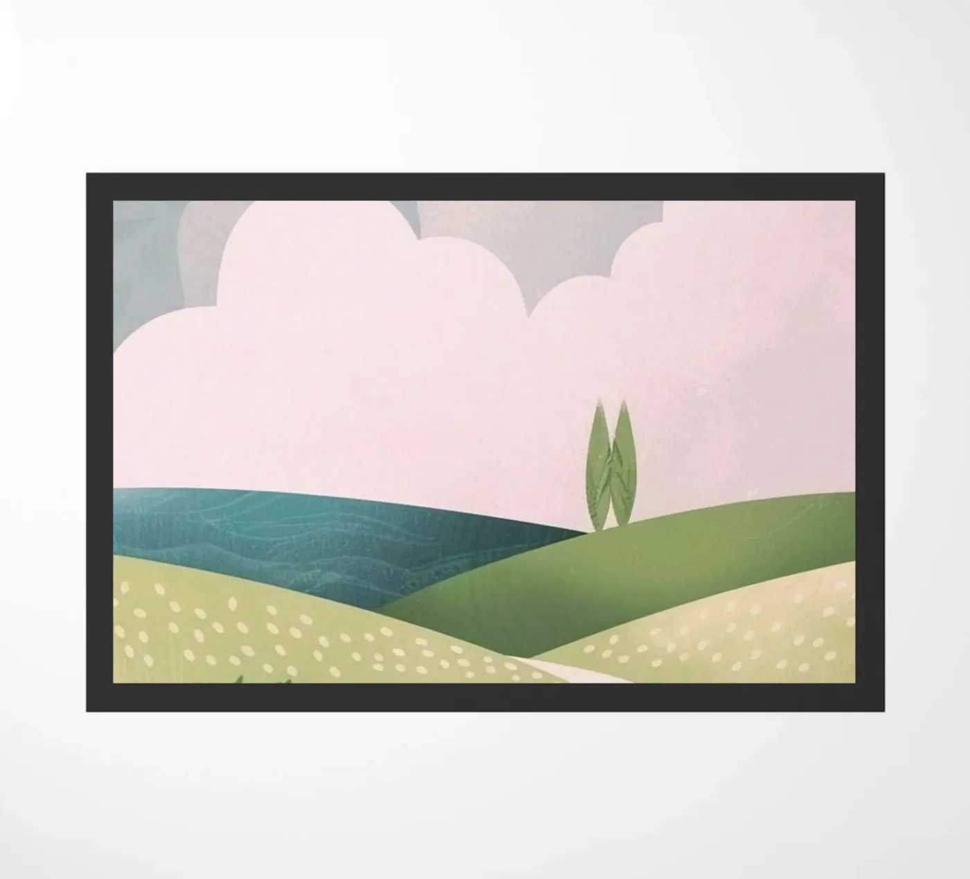 tranquility vegetation deurmat van Histrol