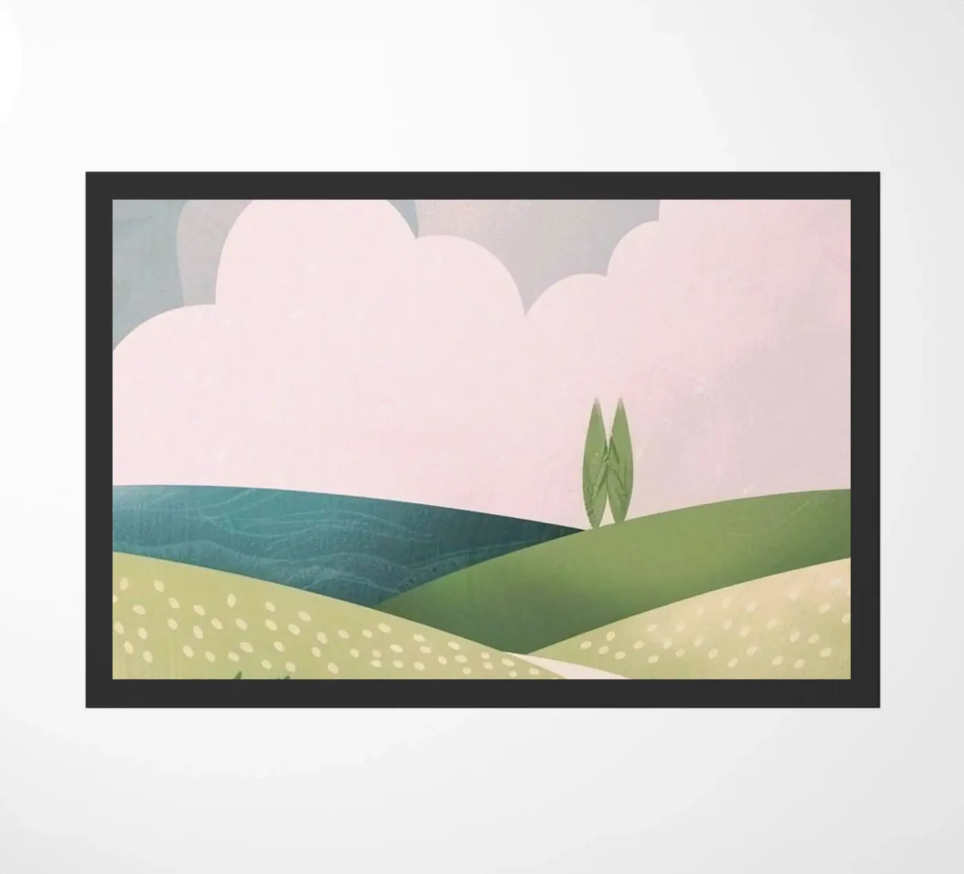 tranquility vegetation Fußmatte von Histrol