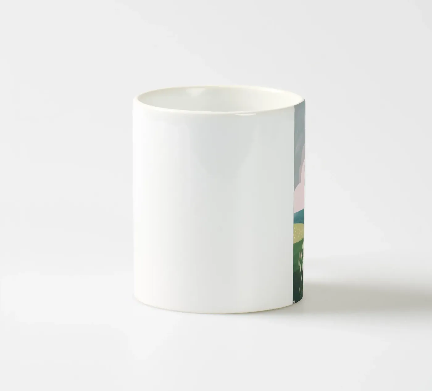 tranquility vegetation ceramic mug by Histrol