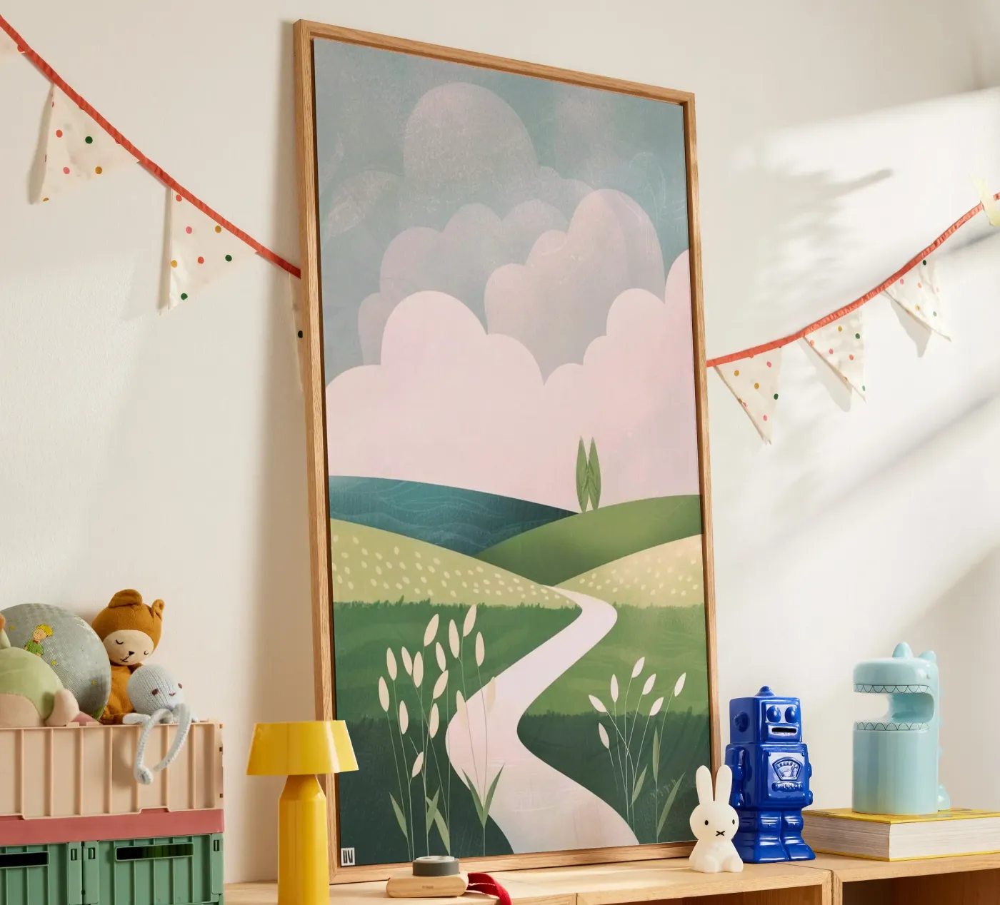 tranquility vegetation acrylic glass by Histrol