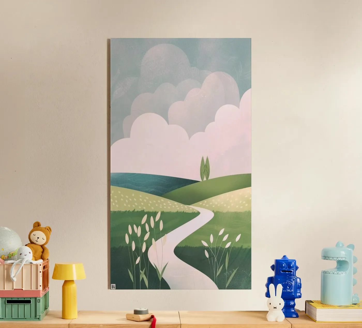 tranquility vegetation acrylic glass by Histrol
