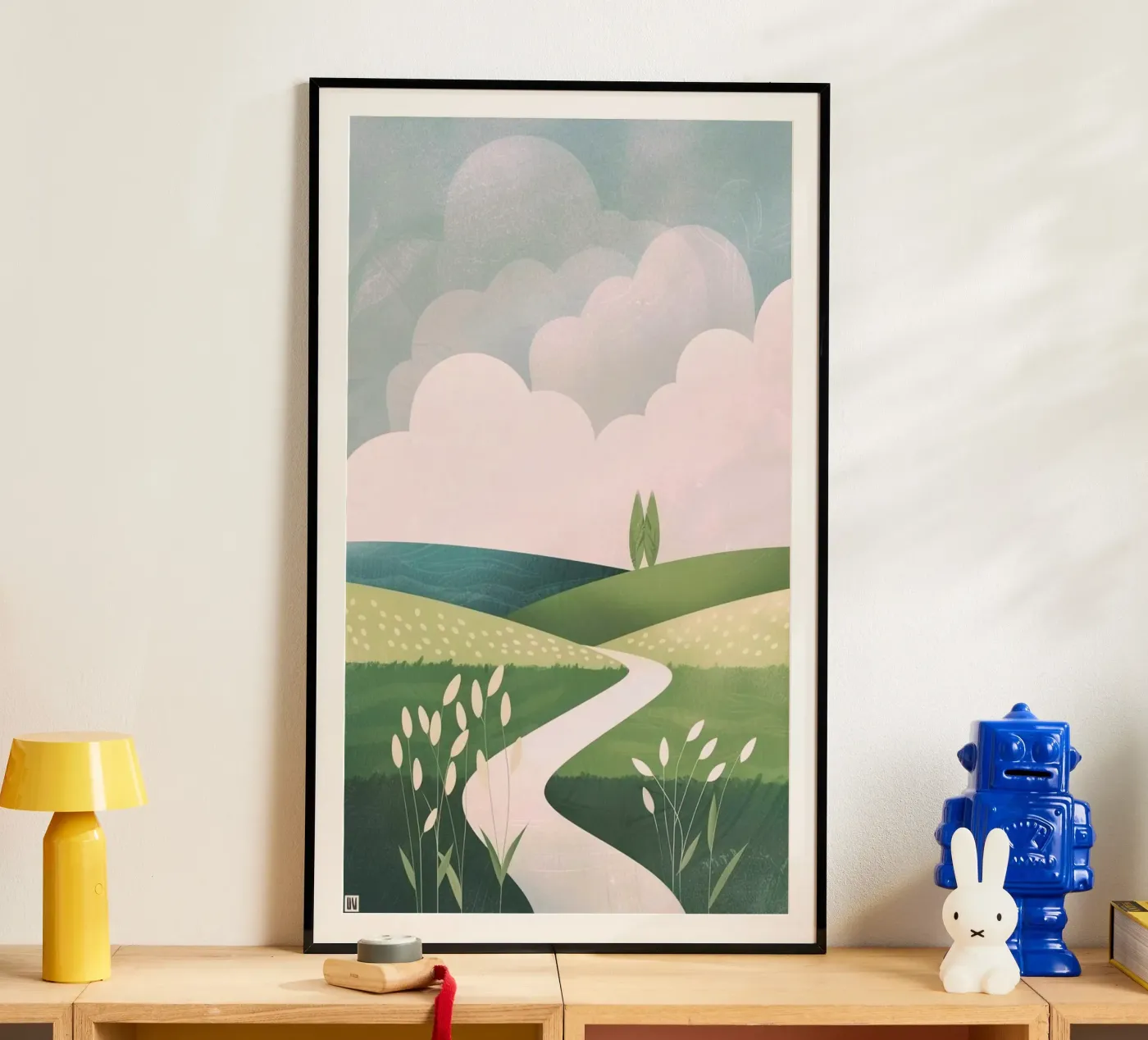 tranquility vegetation poster van Histrol