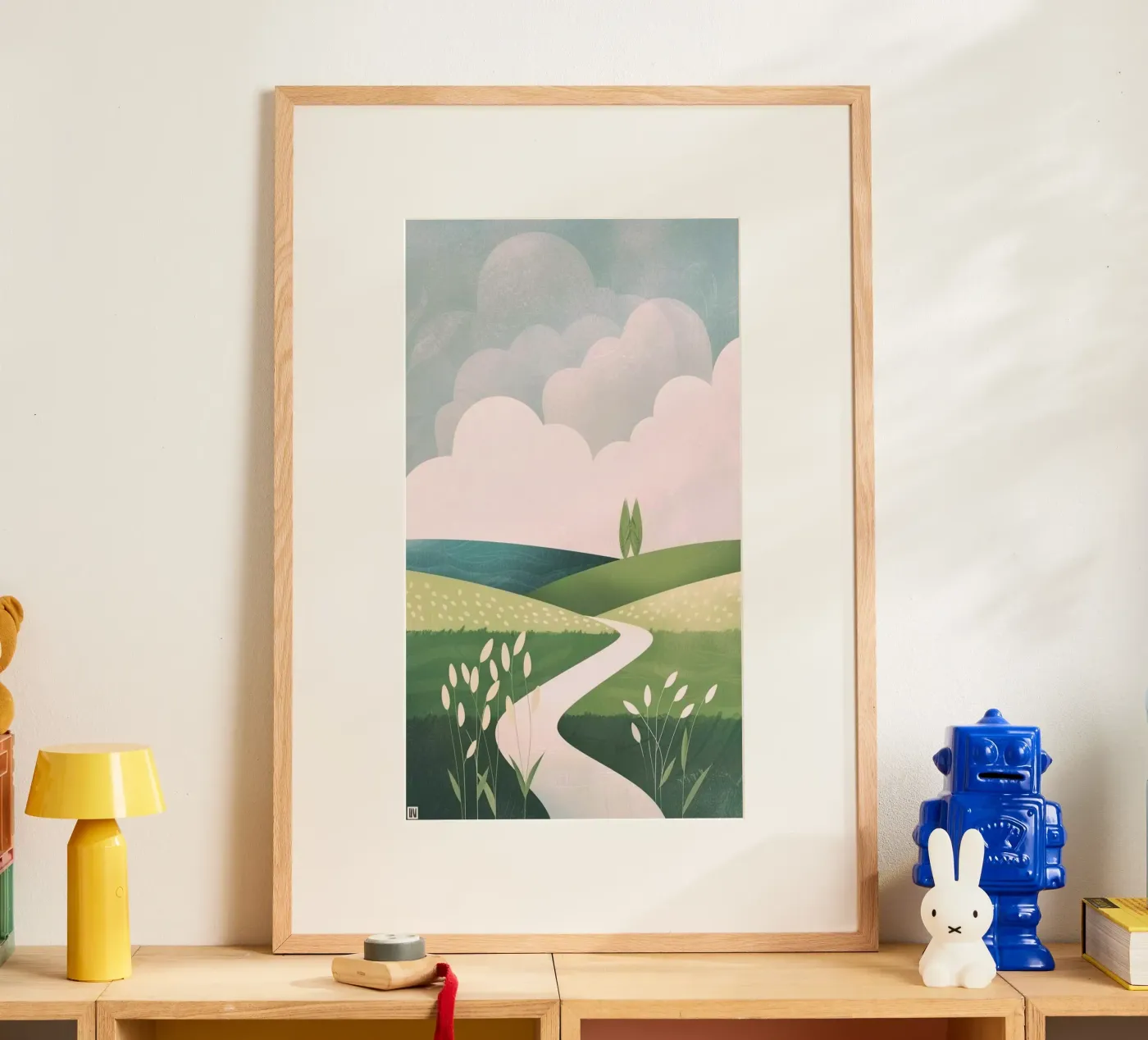 tranquility vegetation poster van Histrol