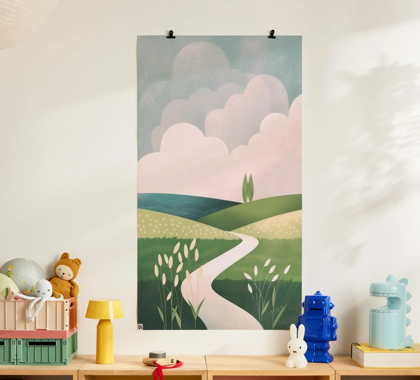 tranquility vegetation poster van Histrol
