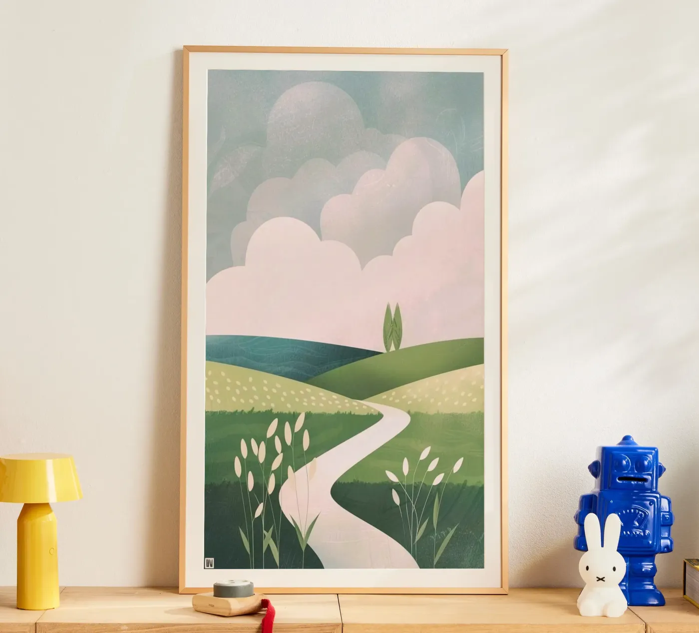 tranquility vegetation poster van Histrol