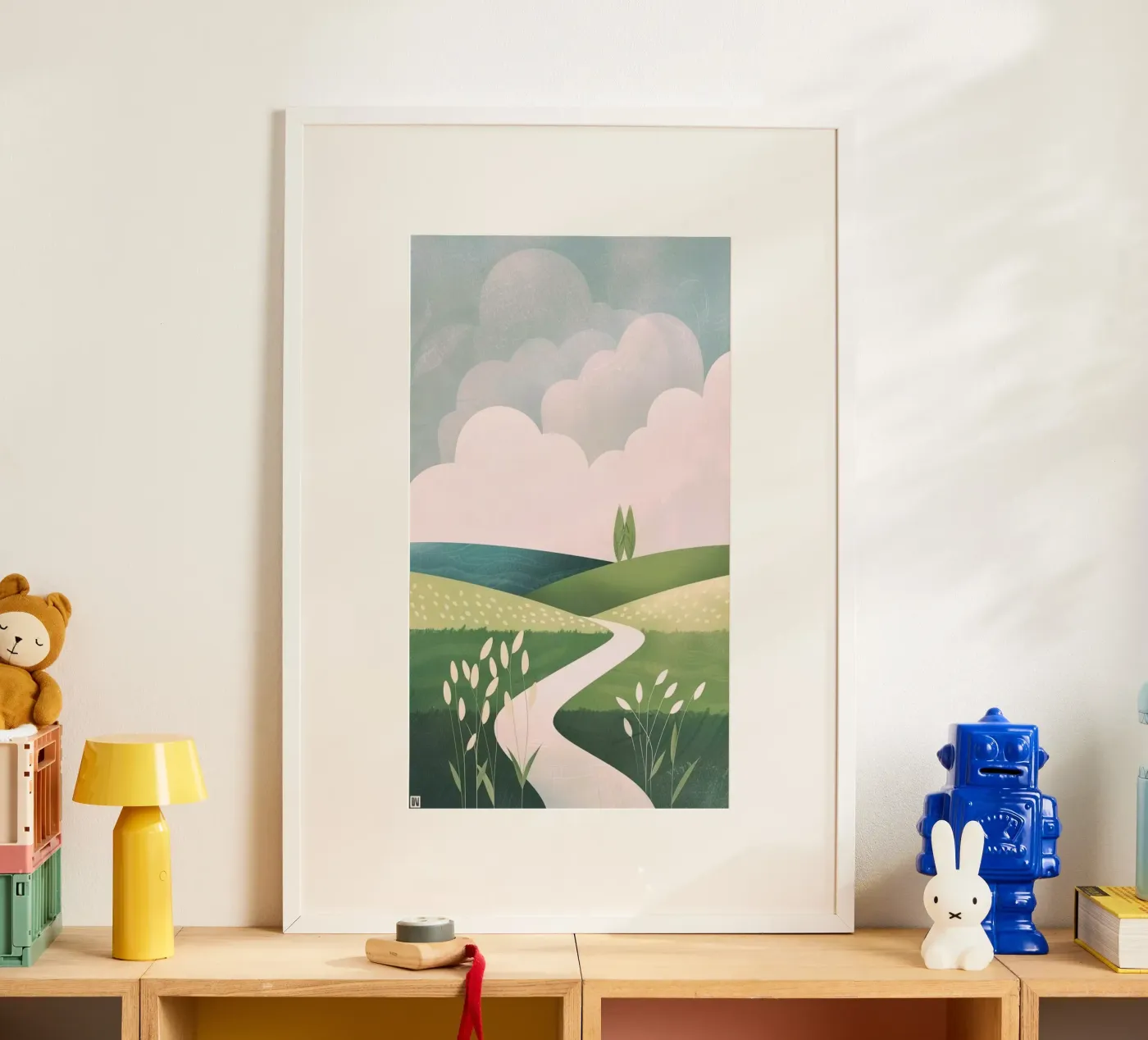 tranquility vegetation poster van Histrol