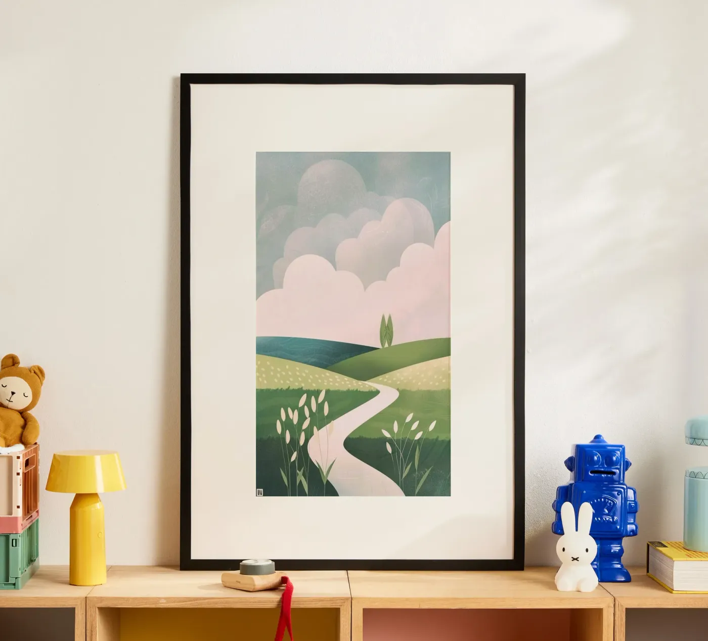tranquility vegetation poster van Histrol