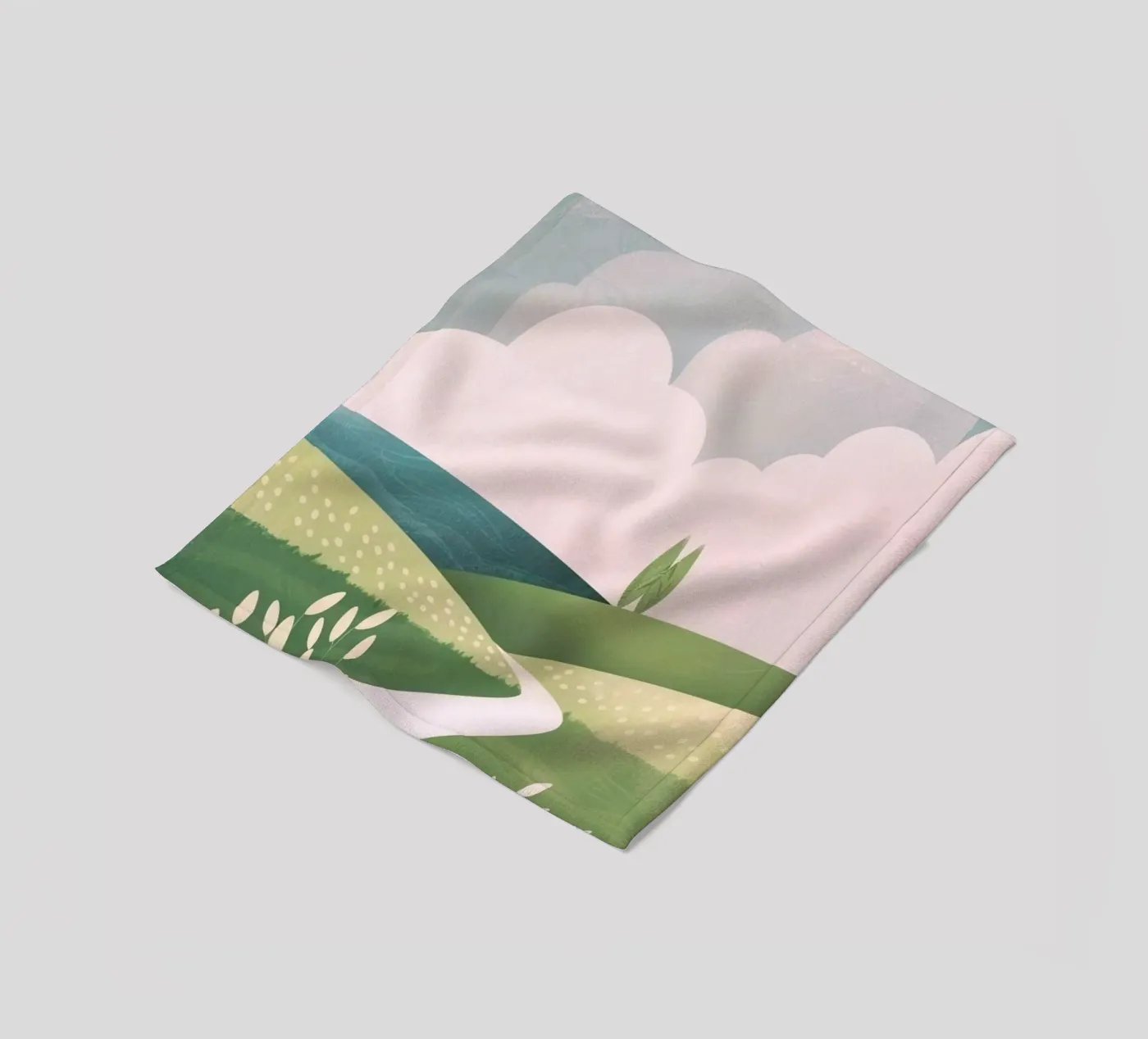 tranquility vegetation fleecedeken van Histrol