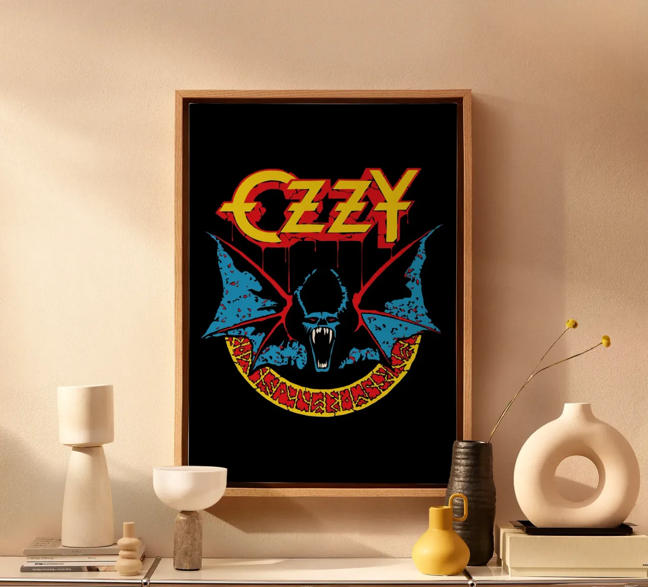 Ozzy tela con Cornice a cassetta da nabakumov