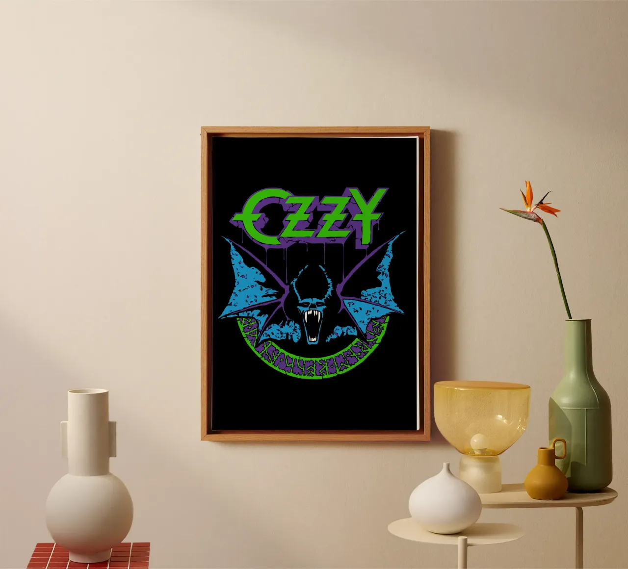 Ozzy tela con Cornice a cassetta da nabakumov