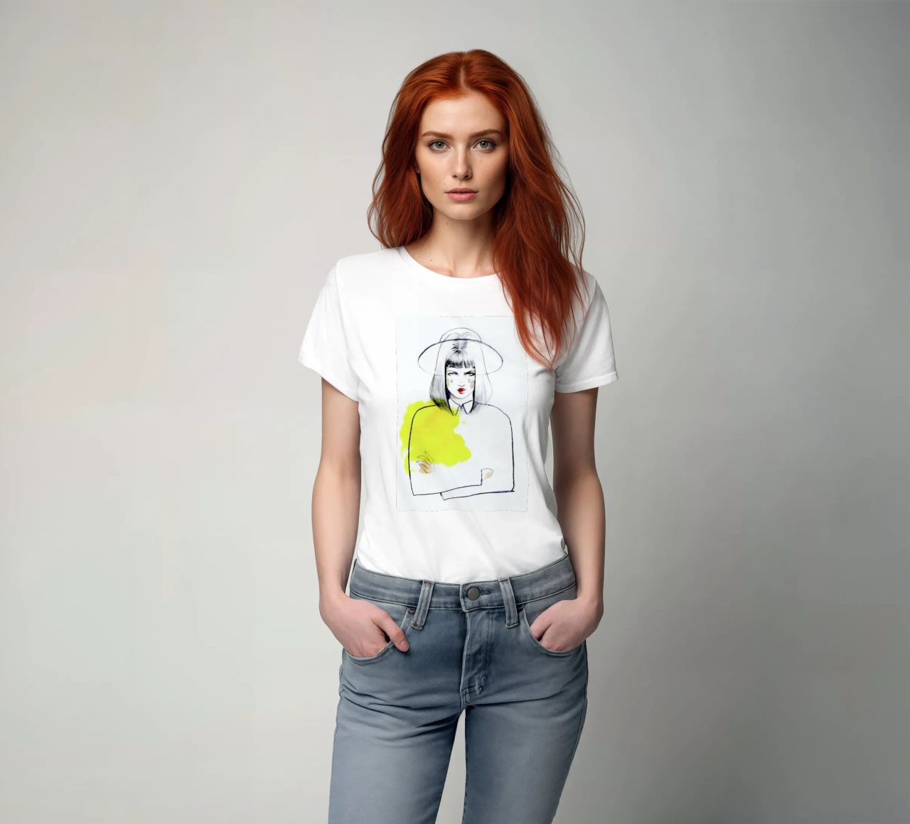 I don't like you t-shirt da Ina Stanimirova