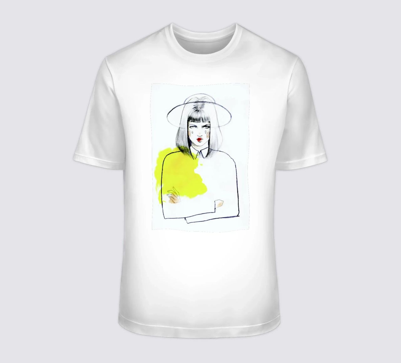 I don't like you t-shirt da Ina Stanimirova