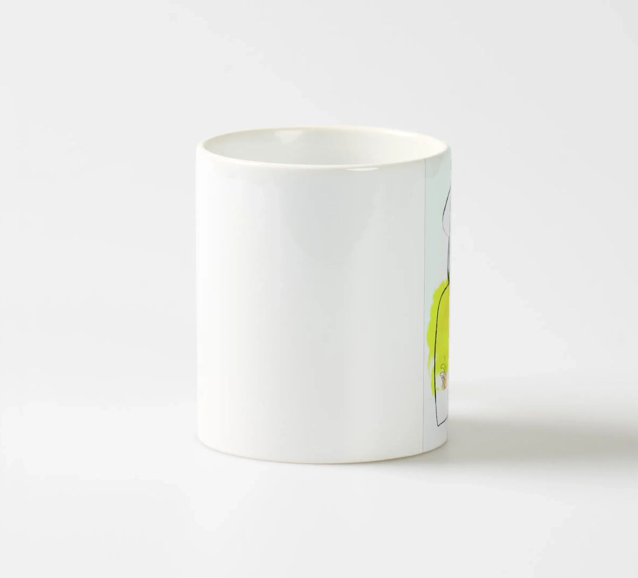 I don't like you tazza in ceramica da Ina Stanimirova