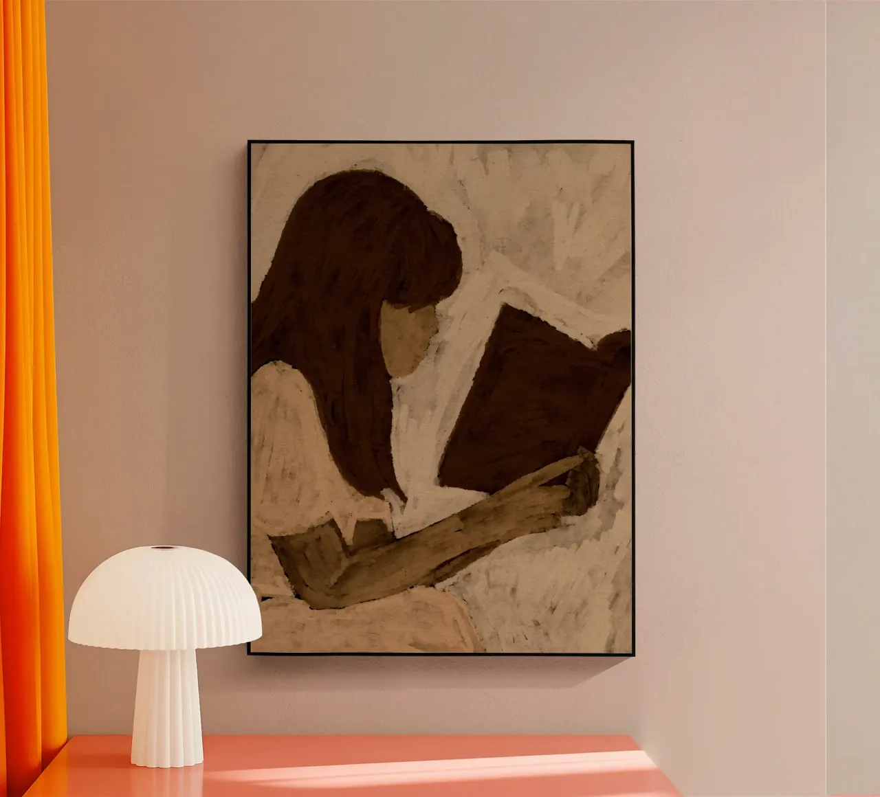 Book Lover 3 plexiglass da Shatha Al Dafai