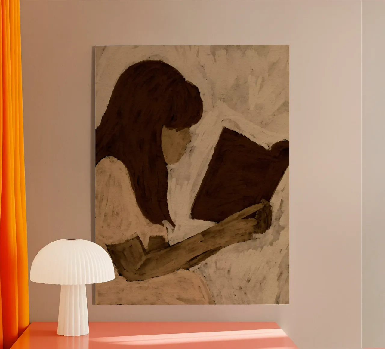 Book Lover 3 plexiglass da Shatha Al Dafai