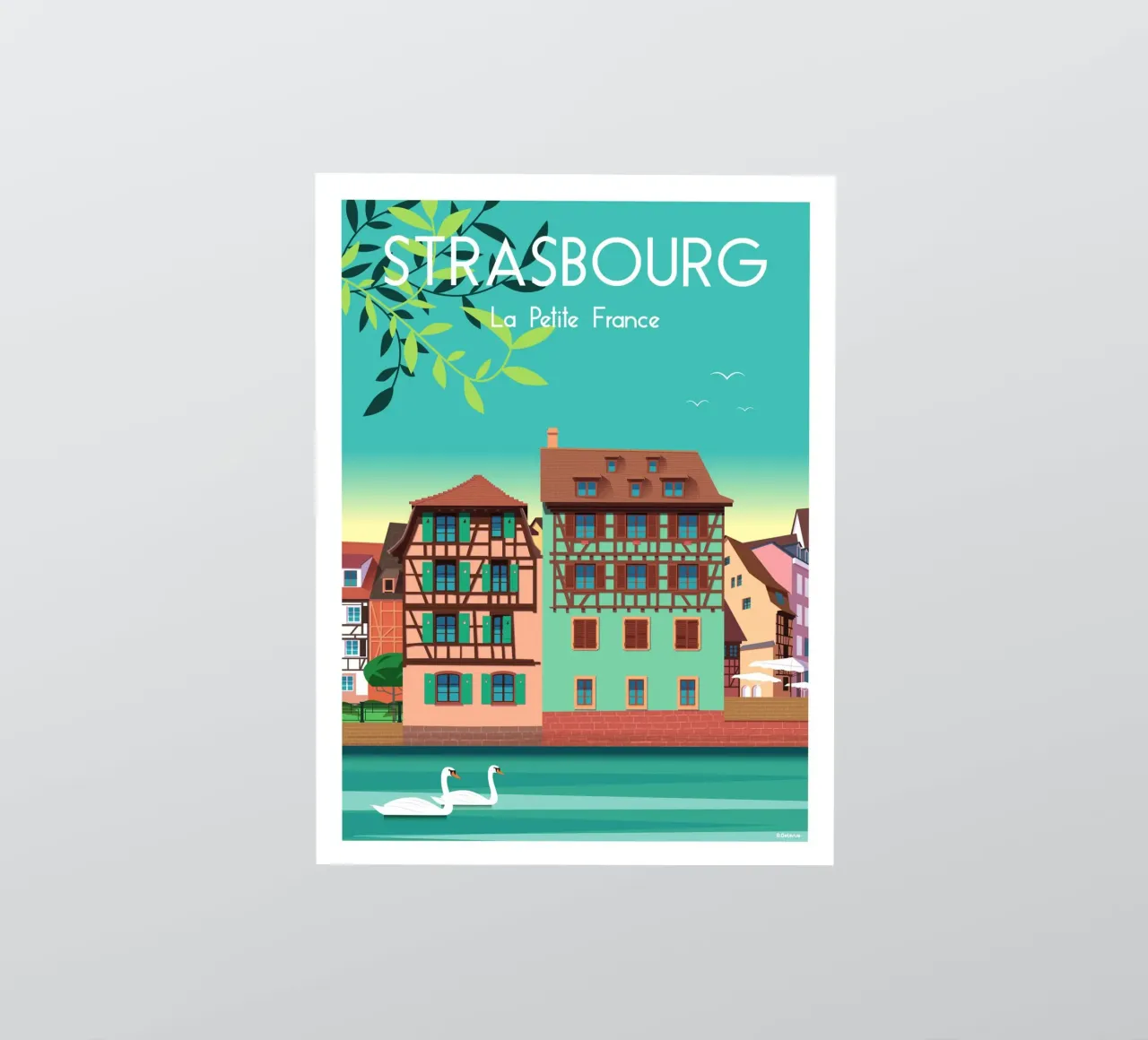 STRASBURGO adesivo da Raphaël Delerue